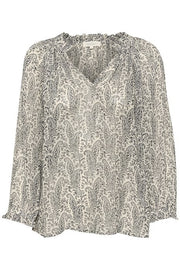 Elsia Paisley Print Blouse