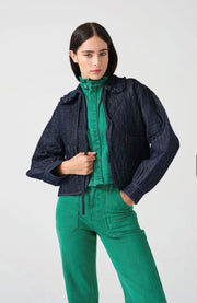 Heidi Jacket in Indigo Rinse