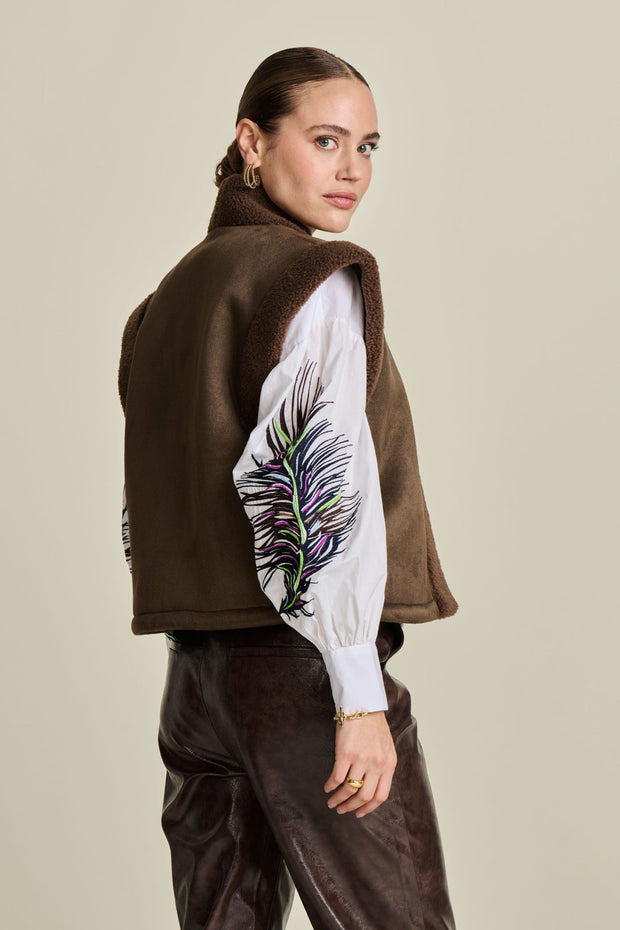 Maxime Feather Shirt