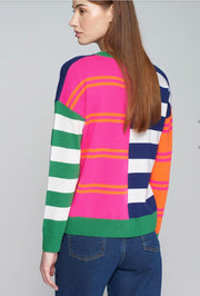 Multi Striped Merino Sweater