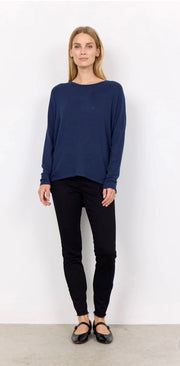 Biara Dark Blue Sweater