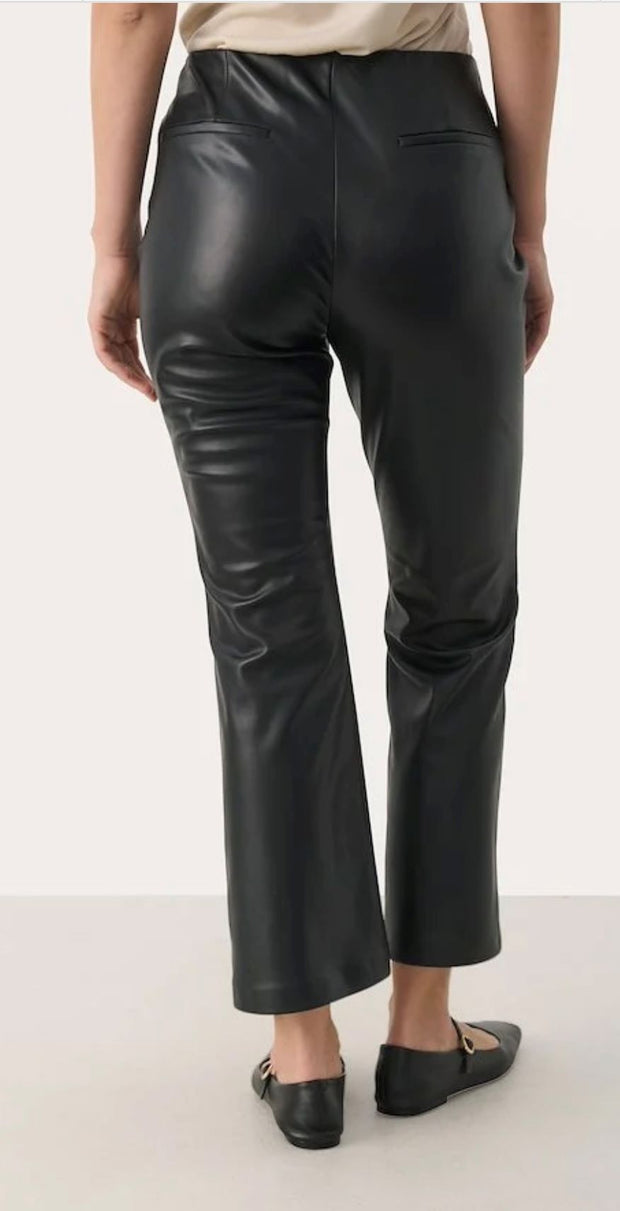 Lorenza Faux Leather Trousers