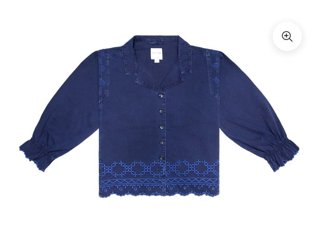 Sophie Blouse in Twilight Blue